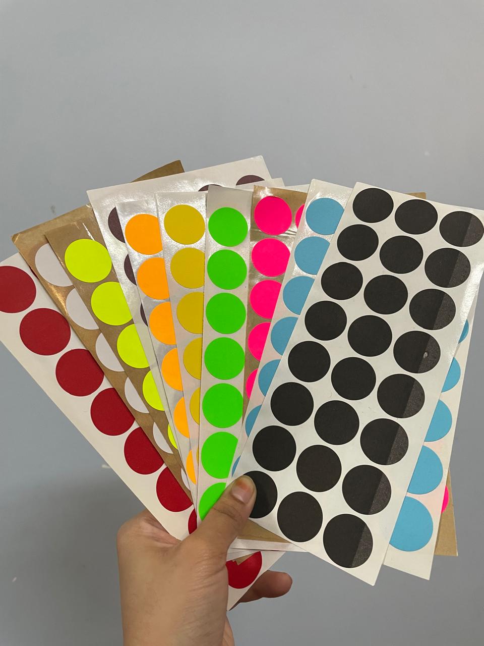 Dot Stickers - mindful plau box